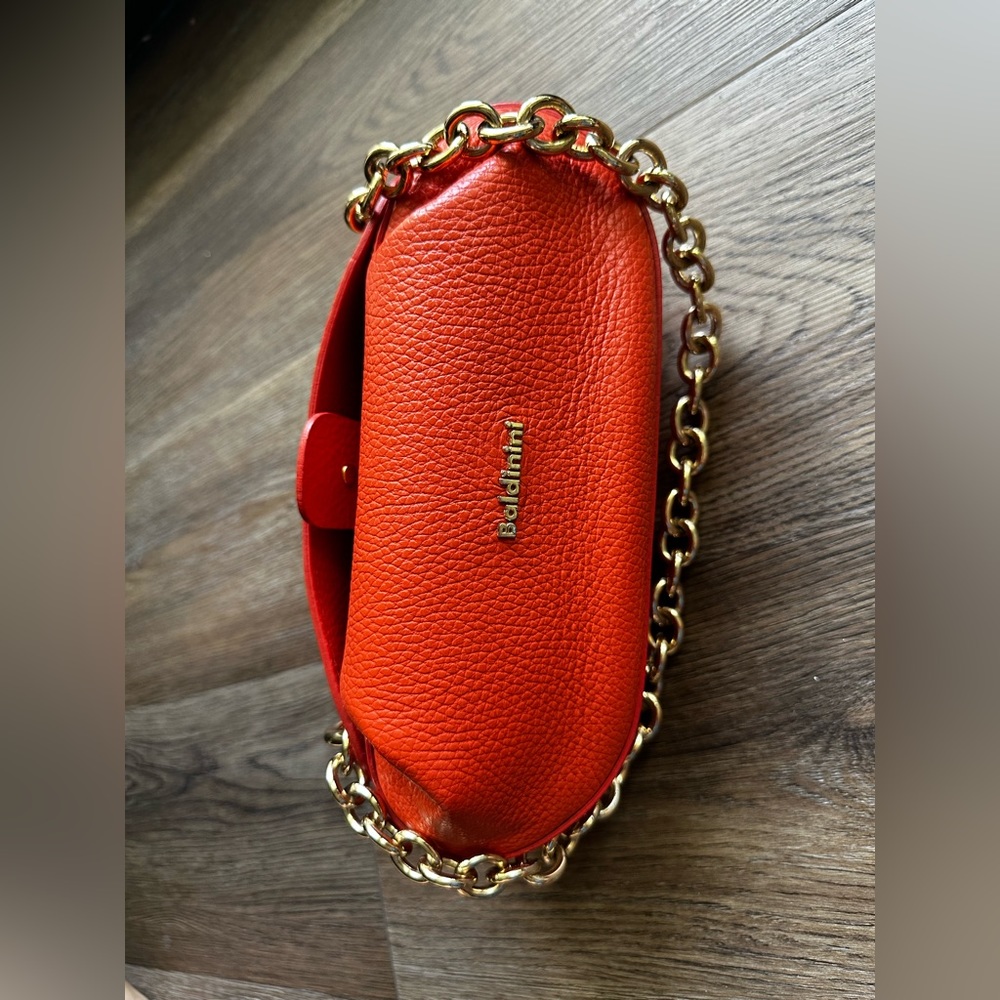 Baldinini leather orange bag. - Picture 2 of 10